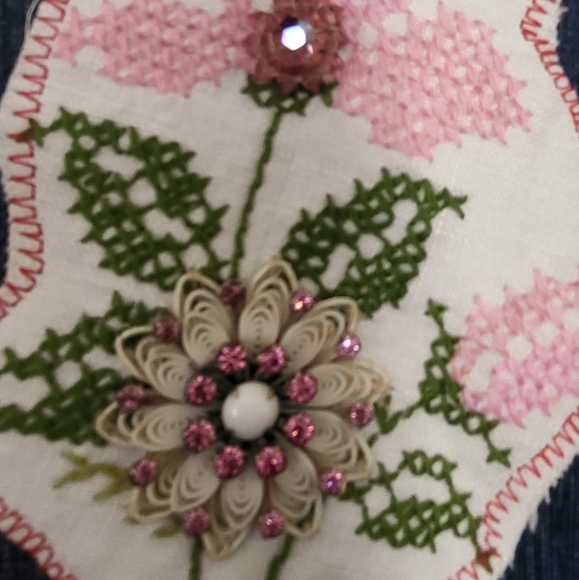 Upcycled Denim Spring Collage Jacket - Picture 2 of 12